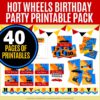 Hot Wheels Birthday Party Printable Pack | Frugal Fun Mom