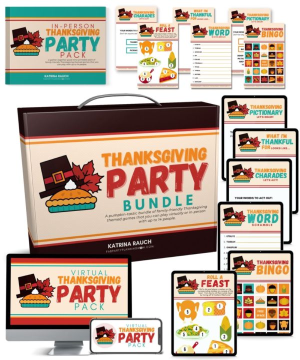 Thanksgiving Party Bundle | FAB Party Planning Mom