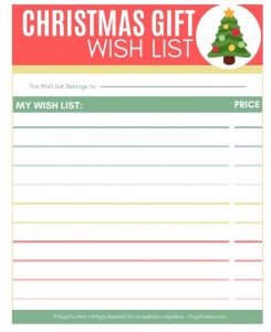 Christmas Gift Wish List | Frugal Fun Mom