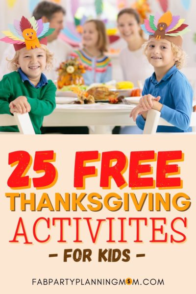 25 Free Things To Do Over Thanksgiving Break With Kids - FAB Party ...