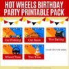 Hot Wheels Birthday Party Printable Pack | Frugal Fun Mom