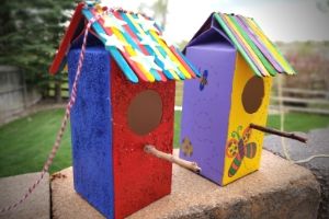 Homemade Birdhouses For Kids | Frugal Fun Mom