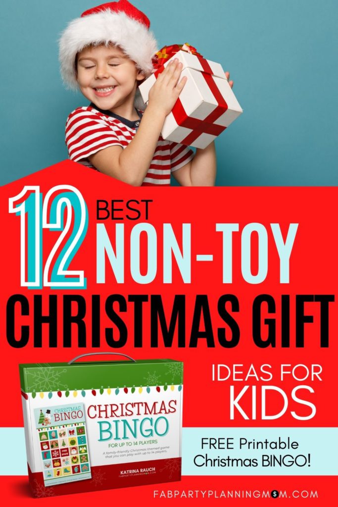 12 Best Non-Toy Christmas Gift Ideas For Kids - FAB Party Planning Mom