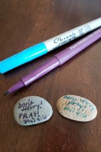 Pocket Prayer Rock for Anxious Kids