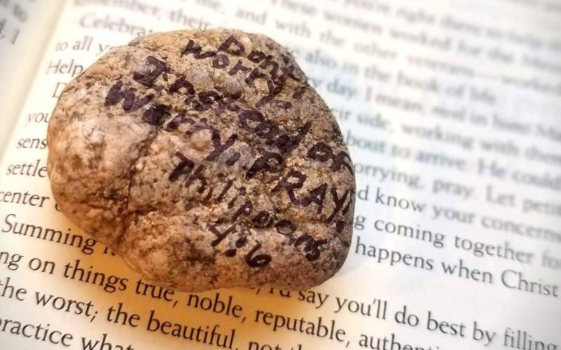 Pocket Prayer Rocks For Anxious Kids | Frugal Fun Mom