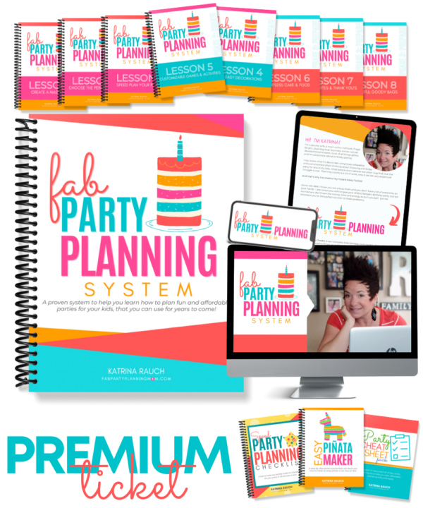 FAB Party Planning System | 1 Day Workshop | FAB Party Planning Mom