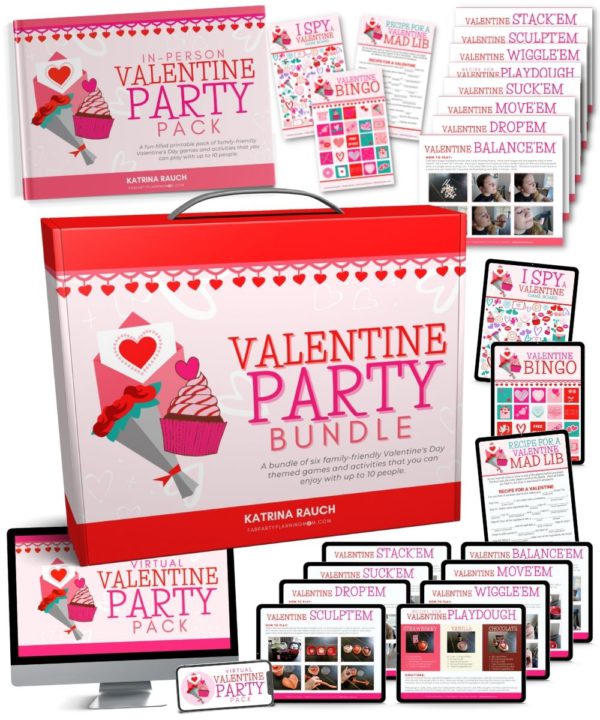 Valentine Party Bundle | FAB Party Planning Mom