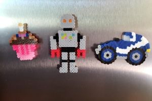 Perler Bead Magnets | Frugal Fun Mom